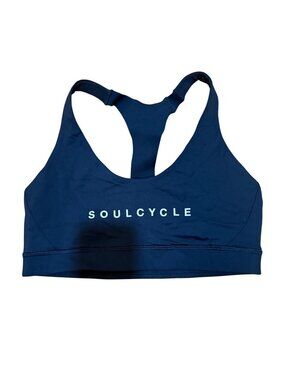 Lululemon SoulCycle Break Free Bra Racerback Nylon Lycra Black Size 10 NWT